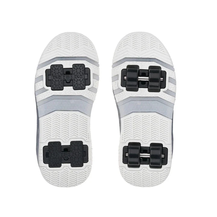 Işıklı Patenli Tekerlekli Spor Ayakkabı Mor