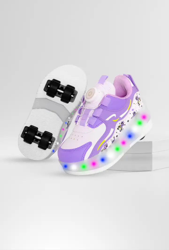 Işıklı Patenli Tekerlekli Spor Ayakkabı